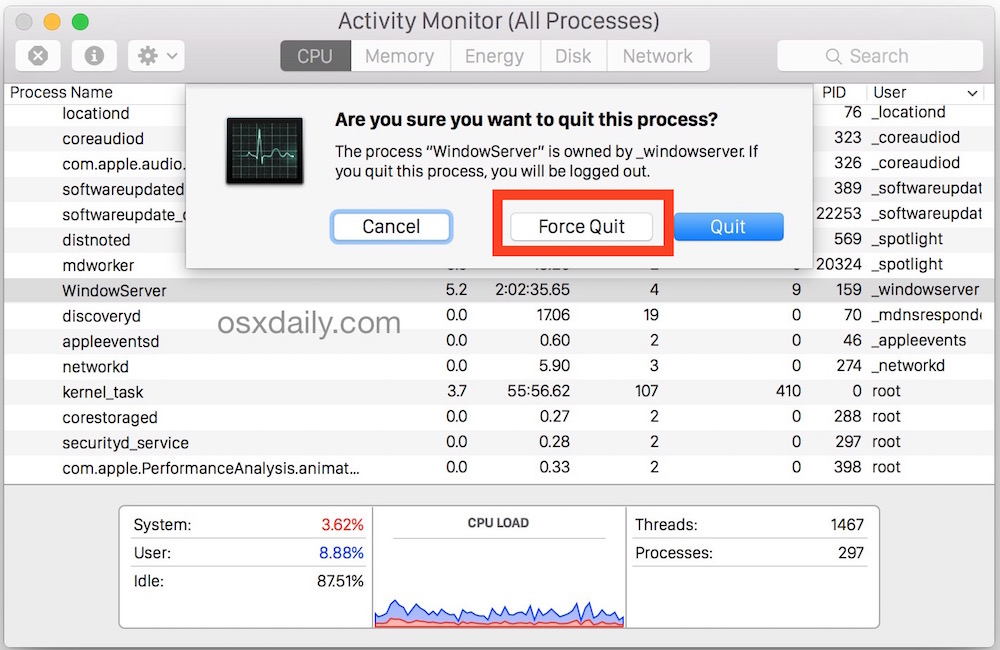 Mac For Quit App